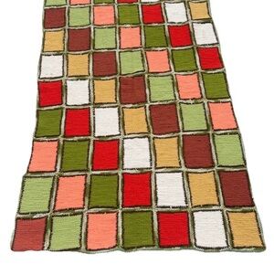 Vintage Crotchet Afghan/Tapestry